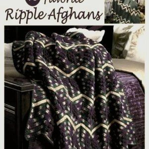 40 Favorite Ripple Afghans Book & Free - Magic Crochet Magazine